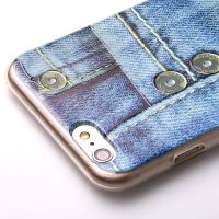 Achat Coque souple TPU Pression Jeans iPhone 6 Plus COQ6P-075X