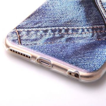 Achat Coque souple TPU Poche Jeans iPhone 6 Plus COQ6P-074X