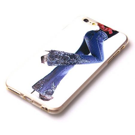 Women's TPU soft shell in iPhone 6 Plus jeans  Covers et Cases iPhone 6 Plus - 3