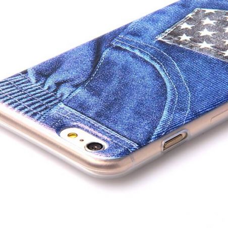 TPU Soft case American jeans iPhone 6 Plus  Abdeckungen et Rümpfe iPhone 6 Plus - 6