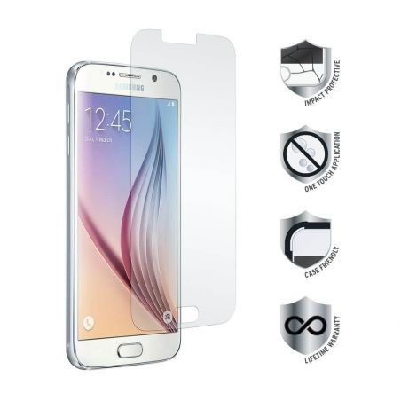 Achat Film Verre Trempé Protection Avant Samsung Galaxy S6 GHS6-001X