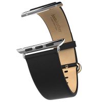 Achat Bracelet cuir noir Hoco pour Apple Watch 38mm  WATCHACC-001