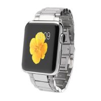 iSmile roestvrij staal metaal Apple Watch 38mm bandje met adapters  Riemen Apple Watch 38mm - 1