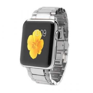 iSmile roestvrij staal metaal Apple Watch 42mm bandje met adapters  Riemen Apple Watch 42mm - 1