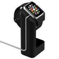 e7 zwart docking station Apple Watch 38mm & 42mm  laders - Kabels -  Steunen en dokken Apple Watch 38mm - 7