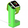 Station de charge e7 stand vert pour Apple Watch 38mm et 42 mm