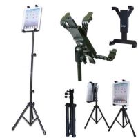 Black tripod for iPad and tablets  iPad 2 : Accessories - 3