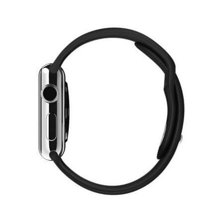 Black Apple Watch 40mm & 38mm Strap  Straps Apple Watch 38mm - 2