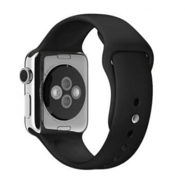 Black Apple Watch 40mm & 38mm Strap  Straps Apple Watch 38mm - 5