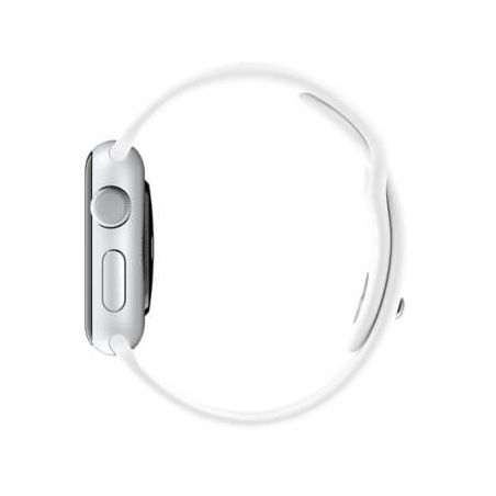 White Apple Watch 40mm & 38mm Strap  Straps Apple Watch 38mm - 3