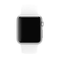 White Apple Watch 0,38mm Strap  Gurte Apple Watch 38mm - 4