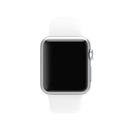 White Apple Watch 40mm & 38mm Strap  Straps Apple Watch 38mm - 4