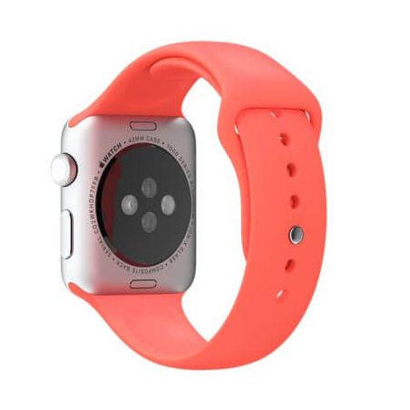 Achat Bracelet Apple Watch 38mm & 40mm Rouge Orangé WATCHACC-033X