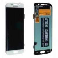 Full screen for Samsung Galaxy S6 Edge White Original Edge  Screens - Spare parts Galaxy S6 Edge - 1