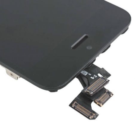 Komplettes Bildschirmset montiert BLACK iPhone 5 (Premium Qualität) + Werkzeuge  Bildschirme - LCD iPhone 5 - 7