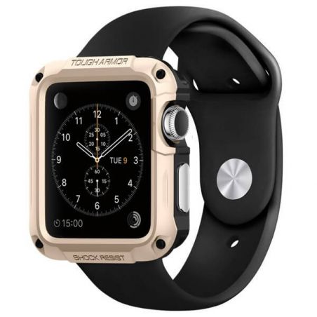 Stevige pantser Apple horloge 42mm stijl behuizing  Dekkingen et Scheepsrompen Apple Watch 42mm - 2