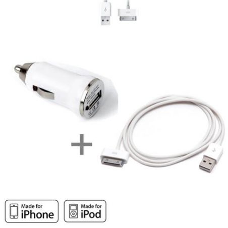 3 in 1 Charger Pack IPhone 3G 3GS 3GS 4 4S