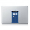 MacBook Tardis Aufkleber