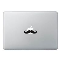 MacBook Moustache Aufkleber  Stickers MacBook - 1