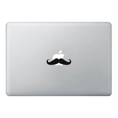 MacBook Moustache sticker  Stickers MacBook - 1