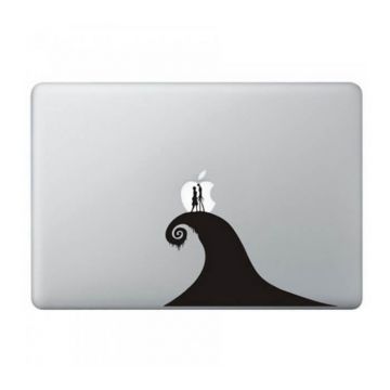 Mr. Jacks seltsamer Weihnachts-MacBook-Aufkleber  Stickers MacBook - 1