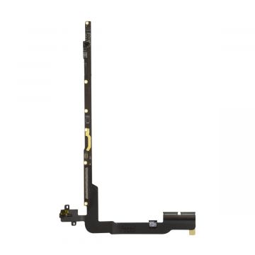 iPad 4 4G jack audio connector compleet zwart - ipad 4 onderdelen  Onderdelen iPad 4 - 157