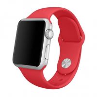 Appel Horlogearmband 44mm & 42mm Rood S/M en M/L  Riemen Apple Watch 42mm - 1