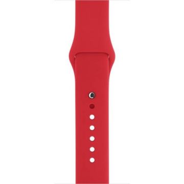 Appel Horlogearmband 44mm & 42mm Rood S/M en M/L  Riemen Apple Watch 42mm - 5