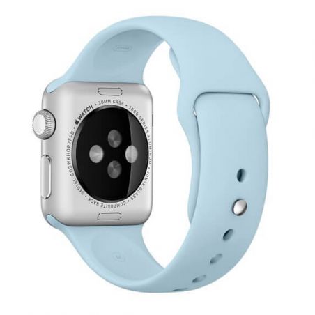 Achat Bracelet Apple Watch 44mm & 42mm Turquoise S/M et M/L WATCHACC-086X