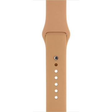 Appel Horlogearmband 44mm & 42mm Walnoot S/M en M/L  Riemen Apple Watch 42mm - 5