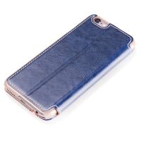 Achat Etui portefeuille lignes simili cuir iPhone 6