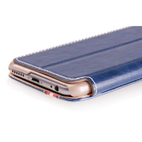 Wallet case for iPhone 6 Plus imitation leather lines  Covers et Cases iPhone 6 Plus - 7