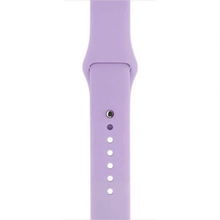 Lila paars siliconen bandje Apple Watch 38mm S/M M/L  Riemen Apple Watch 38mm - 5