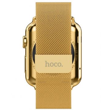 Milanese Hoco Apple Watch 42mm gold Bracelet  Hoco Straps Apple Watch 42mm - 3