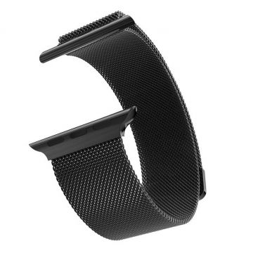 Achat Bracelet noir Milanais Hoco Apple Watch 38mm WATCHACC-110X