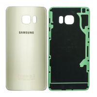 Samsung S6 Edge Plus Original Gold Replacement Rug Cover  Vertoningen - Onderdelen Galaxy S6 Edge Plus - 1