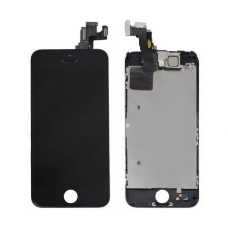 Komplettes Bildschirmkit montiert BLACK iPhone 5C (Kompatibel) + Werkzeuge  Bildschirme - LCD iPhone 5C - 1