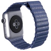 Gewatteerd magnetisch leer bandje Apple Watch 42mm  Riemen Apple Watch 42mm - 11