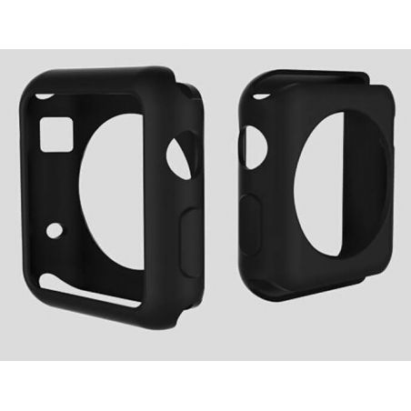 Siliconen gekleurde cover Apple Watch 38mm  Dekkingen et Scheepsrompen Apple Watch 38mm - 1