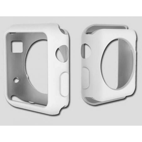 Siliconen gekleurde cover Apple Watch 38mm  Dekkingen et Scheepsrompen Apple Watch 38mm - 2