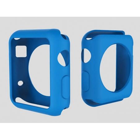 Siliconen gekleurde cover Apple Watch 38mm  Dekkingen et Scheepsrompen Apple Watch 38mm - 3