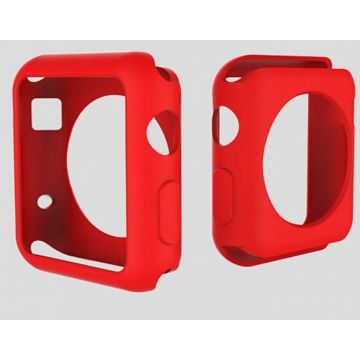 Siliconen gekleurde cover Apple Watch 38mm  Dekkingen et Scheepsrompen Apple Watch 38mm - 4