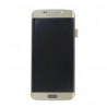 Original quality complete screen for Samsung Galaxy S6 Edge in gold  