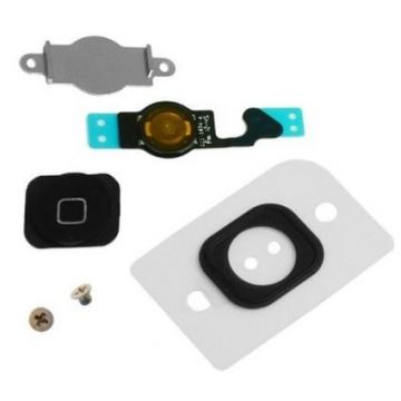 Home iPhone 5 Tasten Kit Schwarz  Ersatzteile iPhone 5 - 1