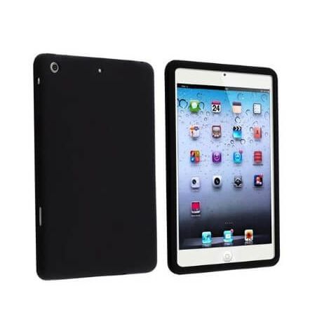 Achat Coque silicone souple noire iPad Mini COQPM-025