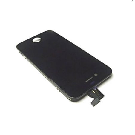 Achat KIT COMPLET 2e qualité: Vitre tactile, écran LCD, châssis et vitre arrière pour iPhone 4S Noir IPH4S-009