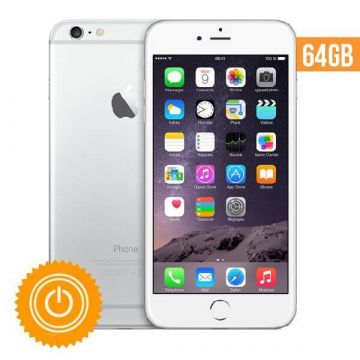 iPhone 6 Plus - 64 Go Silver refurbished - Grade A  iPhone refurbished - 1