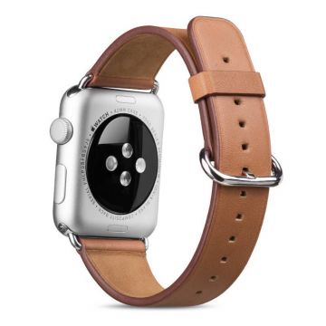 Hoco bruin lederen bandje Apple Watch 38mm Hoco Riemen Apple Watch 38mm - 2