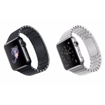 Premium Hoco Apple Hoco Uhr 44mm & 42mm Edelstahlgliederarmband Hoco Gurte Apple Watch 42mm - 7