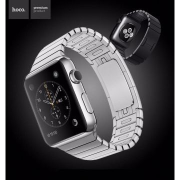 Achat Bracelet à maillons Premium Hoco Apple Watch 44mm & 42mm Acier WATCHACC-169X